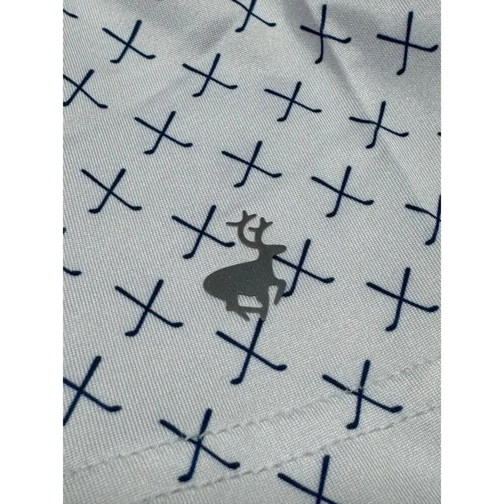 Michel Rouen Performance Polo Size 2Xl White Golf Club Print